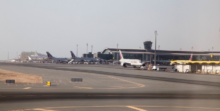 VAprons & Taxiways of Doha International Airport (2012)